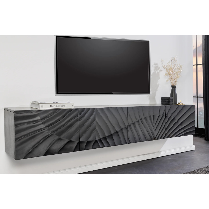 ELIXYR luxus mangófa fali TV-szekrény - 200cm