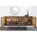 ELIXYR luxus mangófa fali komód - 177cm