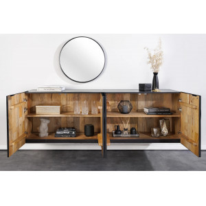 ELIXYR luxus mangófa fali komód - 177cm