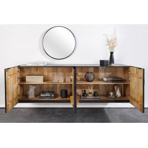 ELIXYR luxus mangófa fali komód - 177cm