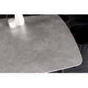 MILANO design kerámia étkezőasztal - 160/180cm - szürke