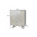 MOUNTAIN SOUL különleges kőfurnéros komód - 120cm - beige