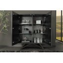 MOUNTAIN SOUL különleges kőfurnéros komód - 120cm - beige