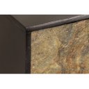 MOUNTAIN SOUL különleges kőfurnéros fali TV-szekrény - 160cm - beige