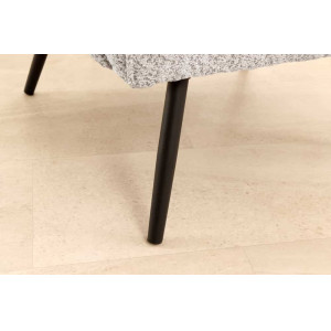 AMSTERDAM design bouclé fotel - beige