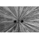 BARRACUDA STAR design teakfa komód - 177cm - szürke