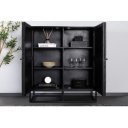 BARRACUDA STAR design teakfa szekrény - 120cm - szürke