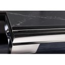 MODERN BAROCK design dohányzóasztal - 100cm - fekete márvány