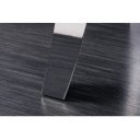 MODERN BAROCK design dohányzóasztal - 100cm - fekete márvány