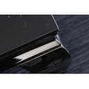 MODERN BAROCK design dohányzóasztal - 100cm - fekete márvány