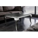 MODERN BAROCK design dohányzóasztal - 100cm - fekete márvány