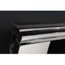 MODERN BAROCK konzolasztal - 145cm - fekete márvány