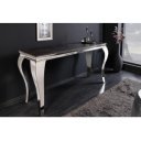 MODERN BAROCK konzolasztal - 145cm - fekete márvány