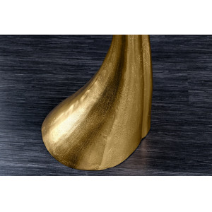 WHALE design fém lerakóasztal - 65cm - arany