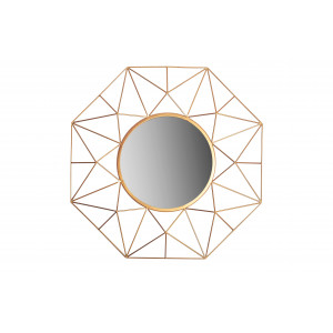 DIAMOND modern tükör - 80cm - arany