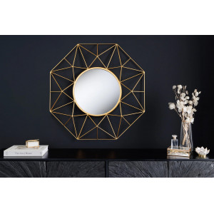 DIAMOND modern tükör - 80cm - arany