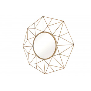 DIAMOND modern tükör - 80cm - réz