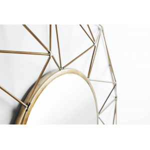 DIAMOND modern tükör - 80cm - réz