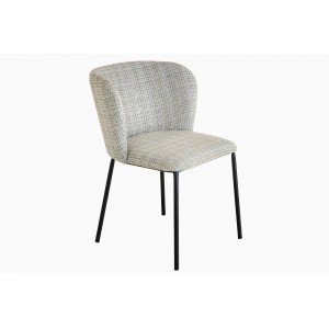 LYON modern bouclé szék - kék