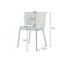 LYON modern bouclé szék - zöld