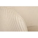 LYON modern kordbársony szék - beige