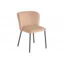 LYON modern kordbársony szék - lazac