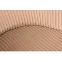 LYON modern kordbársony szék - lazac