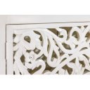 MARRAKESH-II design mangófa szekrény - 140cm - fehér