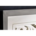 MARRAKESH-II design mangófa szekrény - 140cm - fehér