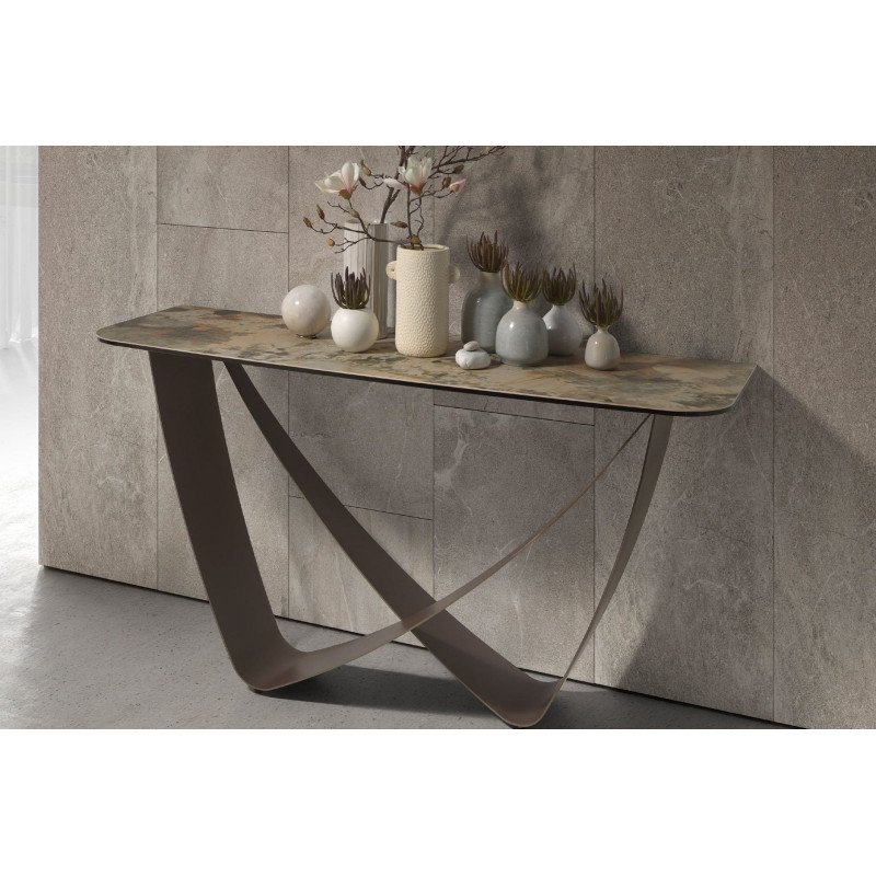 ISONA prémium kerámia konzolasztal - 150cm