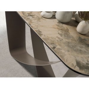 ISONA prémium kerámia konzolasztal - 150cm