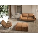 MALETA prémium bőr fotel - barna