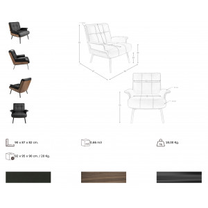 LORENTE prémium fotel