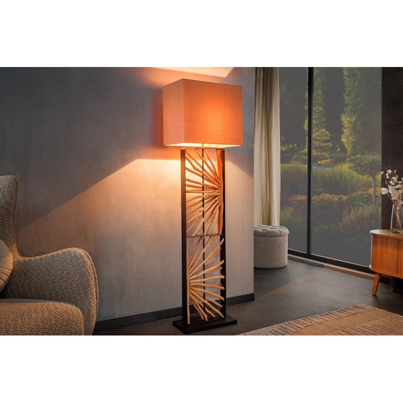 EUPHORIA-II - design állólámpa - bézs - 165cm