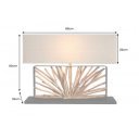 EUPHORIA-II exkluzív fa lámpa - 80cm