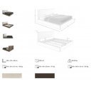 MOYA exkluzív ágykeret - 180x200cm