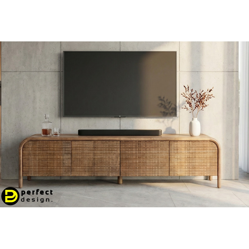 SANAT design mangófa TV-szekrény - 200cm