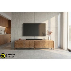 SANAT design mangófa TV-szekrény - 200cm