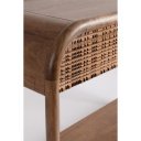 SANAT modern mangófa konzolasztal - 120cm