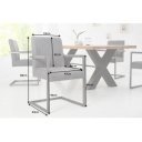 ASTON - II design szék - vintage szürke