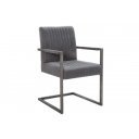 ASTON - II design szék - vintage szürke