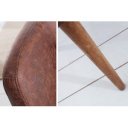 CANDIS design szék - vintage  barna