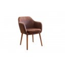 CANDIS design szék - vintage  barna