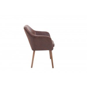 CANDIS design szék - vintage  barna