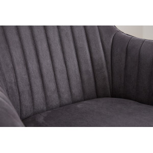 LIVORNO design forgatható szék - vintage szürke