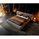 MITCHELL prémium  ágykeret -180cm - szürke/taupe