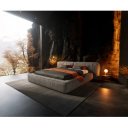 MITCHELL prémium  ágykeret -180cm - szürke/taupe