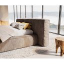 MITCHELL prémium  ágykeret -180cm - szürke/taupe