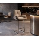 MINTO-II prémium bárszék - beige bouclé