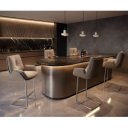 MINTO-II prémium bárszék - beige bouclé